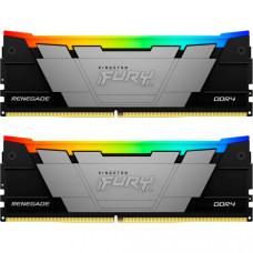Kingston FURY 16 GB (2x8GB) DDR4 3200 MHz Renegade RGB Black (KF432C16RB2AK2/16)