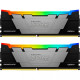 Kingston FURY 16 GB (2x8GB) DDR4 3200 MHz Renegade RGB Black (KF432C16RB2AK2/16)
