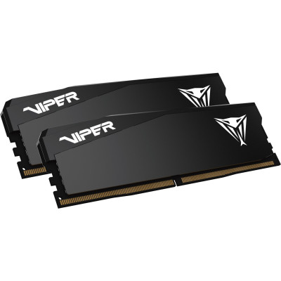 PATRIOT 32 GB (2x16GB) DDR5 6400 MHz Viper Elite 5 Ultra Matte Black (VEU532G6432K)