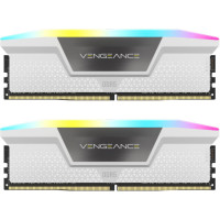 Corsair 32GB (2x16GB) DDR5 5200MHz VENGEANCE RGB White (CMH32GX5M2B5200C40W)