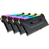 Corsair 64 GB (4x16GB) DDR4 3600 MHz Vengeance RGB PRO (CMW64GX4M4D3600C18)