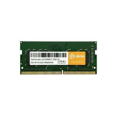 ATRIA 8Gb DDR4 2666MHz sodimm (UAT42666CL19SK1/8)