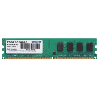 Patriot DDR2 2GB 800 MHz (PSD22G80026)