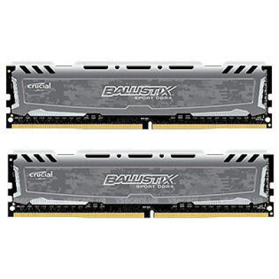 Crucial DDR4-2400 32768MB PC4-19200 (Kit of 2x16384) Ballistix Sport LT (BLS2C16G4D240FSB)