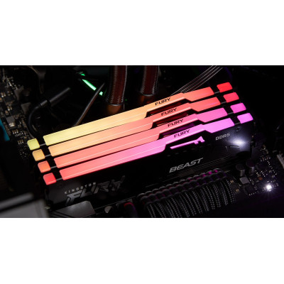 Kingston FURY 32 GB (2x16 GB) DDR5 5600 MHz FURY Beast RGB (KF556C36BBEAK2-32)