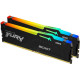 Kingston FURY 128 GB (2x64GB) DDR5 5600 MHz Beast Black RGB EXPO (KF556C40BBAK2-128)