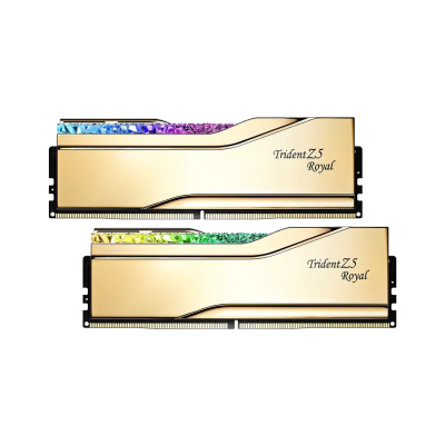 G.Skill DDR5-7200 32768MB PC5-57600 (Kit of 2x16384) Trident Z5 Royal Gold (F5-7200J3445G16GX2-TR5G)