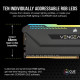 Corsair 32 GB (2x16 GB) DDR4 3200 MHz Vengeance RGB Pro SL (CMH32GX4M2Z3200C16)