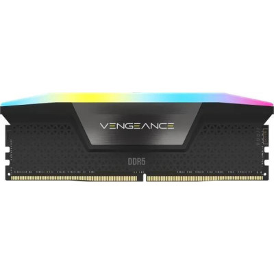 Corsair 96 GB (2x48GB) DDR5 6800 MHz Vengeance RGB Black (CMH96GX5M2B6800C34)