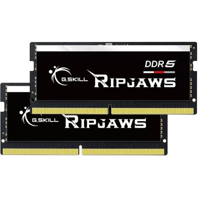 G.Skill 32 GB (2x16GB) SO-DIMM DDR5 4800 MHz Ripjaws (F5-4800S4039A16GX2-RS)