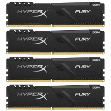 HyperX 64 GB (4x16GB) DDR4 3200 MHz FURY Black (HX432C16FB4K4/64)