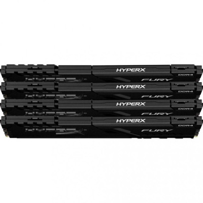 HyperX 64 GB (4x16GB) DDR4 3200 MHz FURY Black (HX432C16FB4K4/64)