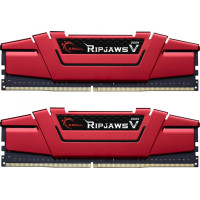 G.Skill 32 GB (2x16GB) DDR4 3200 MHz Ripjaws V Red (F4-3200C15D-32GVR)