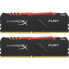 HyperX 16 GB (2x8GB) DDR4 2666 MHz Fury RGB Black (HX426C16FB3AK2/16)