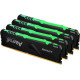 Kingston DDR4 4x32GB/3200 Kingston Fury Beast RGB (KF432C16BBAK4/128)