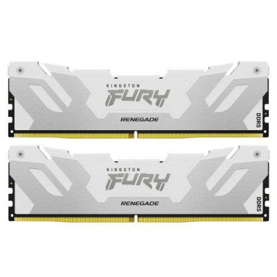 Kingston FURY 32 GB (2x16GB) DDR5 6000 MHz Renegade White/Silver (KF560C32RWK2-32)