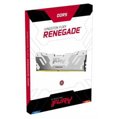 Kingston FURY 32 GB (2x16GB) DDR5 6000 MHz Renegade White/Silver (KF560C32RWK2-32)