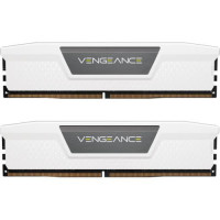 Corsair 64 GB (2x32GB) DDR5 6000 MHz Vengeance XMP White (CMK64GX5M2B6000C40W)
