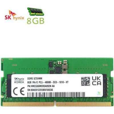 SK hynix 8 GB SO-DIMM DDR5 5600 MHz (HMCG66AGBSA092N)