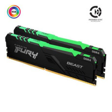 Kingston FURY 16 GB (2x8GB) DDR4 3733 MHz Beast RGB (KF437C19BBAK2/16)