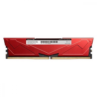 TEAM 32 GB (2x16GB) DDR5 6000 MHz T-Force Vulcan Red (FLRD532G6000HC38ADC01)
