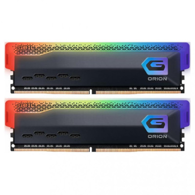 Geil 32 GB (2x16GB) DDR4 3600 MHz Orion RGB Titanium Grey (GOSG432GB3600C18BDC)