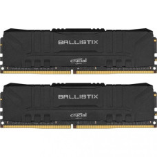 Crucial 32 GB (2x16GB) DDR4 2666 MHz Ballistix Black (BL2K16G26C16U4B)