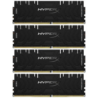 HyperX 128 GB (4x32GB) DDR4 3200 MHz Predator Black (HX432C16PB3K4/128) HyperX 128 GB (4x32GB) DDR4 3200 MHz Predator Black (HX432C16PB3K4/128)