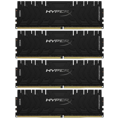 HyperX 128 GB (4x32GB) DDR4 3200 MHz Predator Black (HX432C16PB3K4/128)