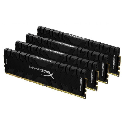 HyperX 128 GB (4x32GB) DDR4 3200 MHz Predator Black (HX432C16PB3K4/128)