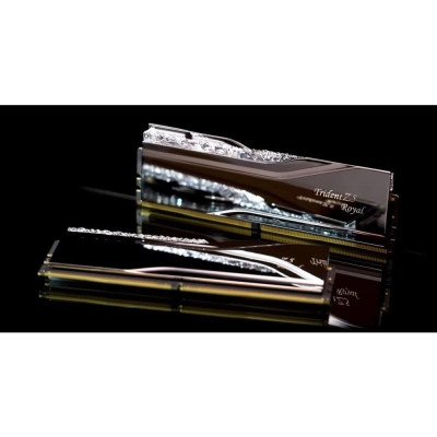 G.Skill 96 GB (2x48GB) DDR5 6400 MHz Trident Z5 Royal Silver (F5-6400J3239F48GX2-TR5S)