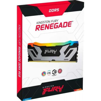 Kingston FURY 48 GB CUDIMM DDR5 8800 MHz Renegade Silver/Black RGB (KF588CU42RSAK2-48)