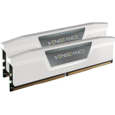 Corsair 32 GB (2x16GB) DDR5 6400 MHz Vengeance White (CMK32GX5M2B6400Z32W)
