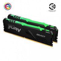 Kingston FURY 16 GB (2x8GB) DDR4 3000 MHz Beast RGB (KF430C15BBAK2/16)