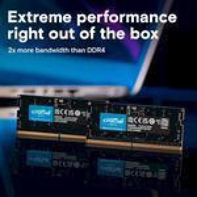 Crucial 64 GB DDR5 5600 MHz SO-DIMM (CT64G56C46S5)