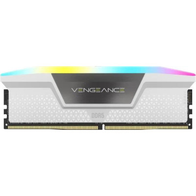 Corsair 32 GB (2x16GB) DDR5 6000 MHz Vengeance AMD RGB White (CMH32GX5M2E6000Z36W)