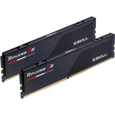 G.Skill 32 GB (2x16GB) DDR5 6400 MHz Ripjaws S5 Black (F5-6400J3239G16GX2-RS5K)