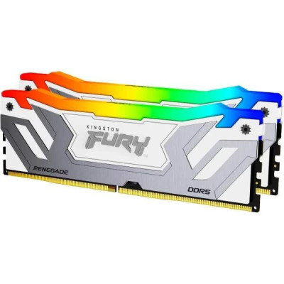 Kingston FURY 48 GB (CUDIMM DDR5 8800 MHz Renegade Silver/White RGB (KF588CU42RWAK2-48)