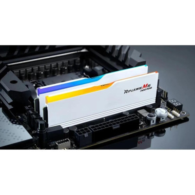 G.Skill 64 GB (2x32GB) DDR5 6000 MHz Ripjaws M5 Neo RGB White (F5-6000J3636F32GX2-RM5NRW)