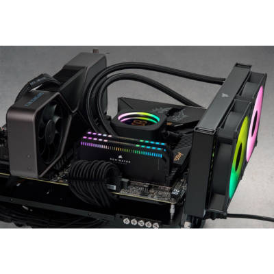 Corsair 32GB (2x16GB) DDR5 5200MHz CL40 Dominator Platinum RGB (CMT32GX5M2B5200C40)