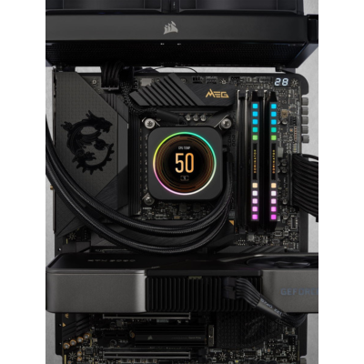 Corsair 32GB (2x16GB) DDR5 5200MHz CL40 Dominator Platinum RGB (CMT32GX5M2B5200C40)