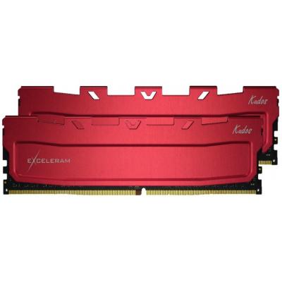 Exceleram 16 GB (2x8GB) DDR4 3600 MHz Kudos Red (EKRED4163618AD)