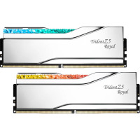 G.Skill 32 GB (2x16GB) DDR5 7200 MHz Trident Z5 Royal Silver (F5-7200J3445G16GX2-TR5S)
