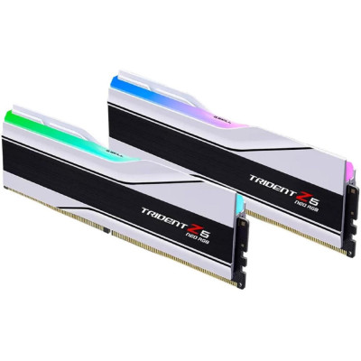 G.Skill 32 GB (2x16GB) DDR5 6400 MHz Trident Z5 Neo RGB White (F5-6400J3039G16GX2-TZ5NRW)