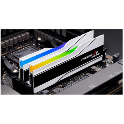 G.Skill 32 GB (2x16GB) DDR5 6400 MHz Trident Z5 Neo RGB White (F5-6400J3039G16GX2-TZ5NRW)