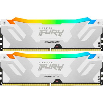 Kingston DDR5 32GB (2x16GB) 6800Mhz FURY Renegade RGB White (KF568C36RWAK2-32)