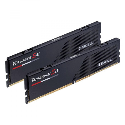 G.Skill 32 GB (2x16GB) DDR5 5600 MHz Ripjaws S5 Matte Black (F5-5600J3036D16GX2-RS5K)