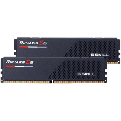 G.Skill 32 GB (2x16GB) DDR5 6000 MHz Ripjaws S5 Black (F5-6000J3648D16GX2-RS5K)