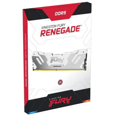Kingston FURY 64 GB (2x32GB) DDR5 6000 MHz Renegade White/Silver (KF560C32RWK2-64)