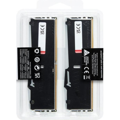 Kingston FURY 64 GB (2x32GB) DDR5 6000 MHz Beast Black RGB EXPO (KF560C36BBE2AK2-64)